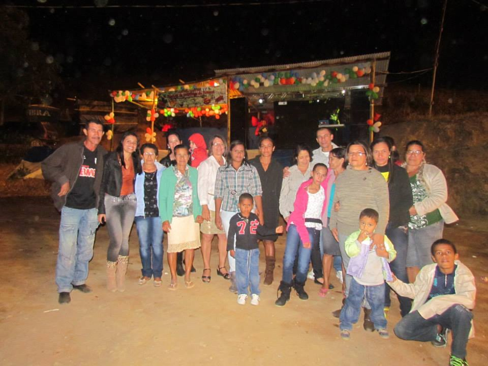 Local authorities at the Manioc Festival