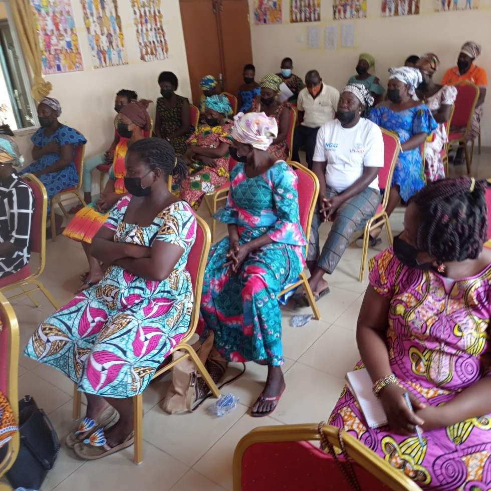 Women participants in the training programme