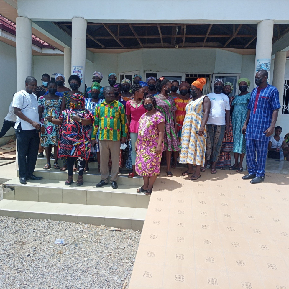 Participants visiting Department of Agriculture