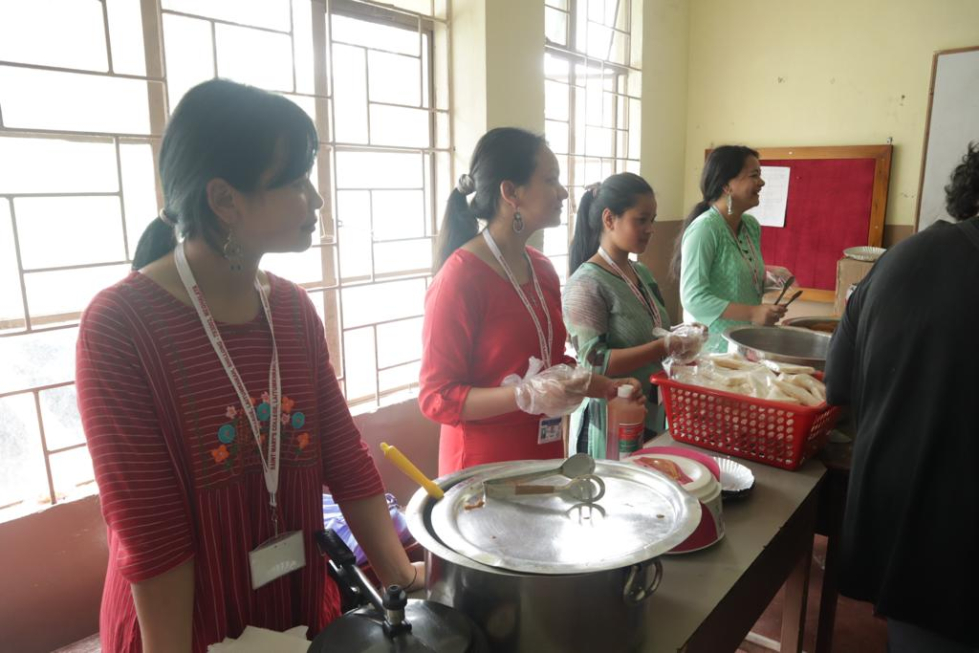 Food and refreshments were in great demand