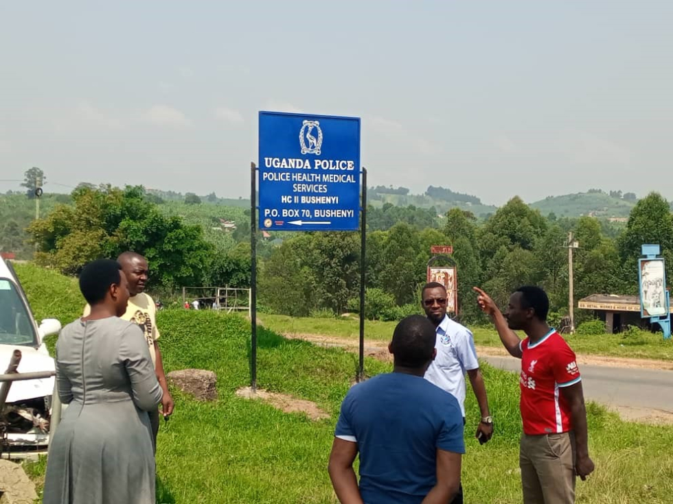 Inspection of the signpost