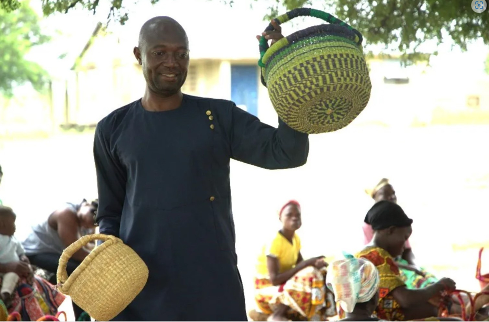 The proud director of the NGO that initiated the project