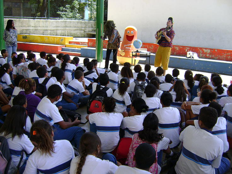 Early Man and Sócolinha in Rio de Janeiro