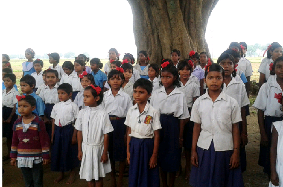 Basic Education Programme - morning assembly primary school