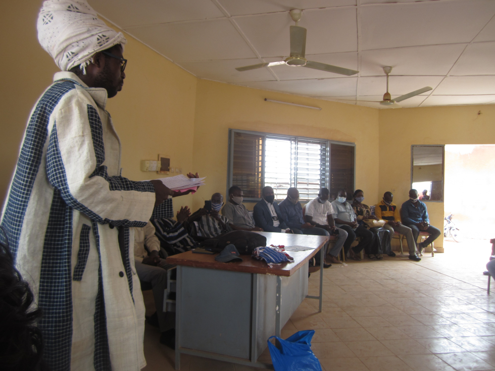 Rencontre avec les responsables locaux