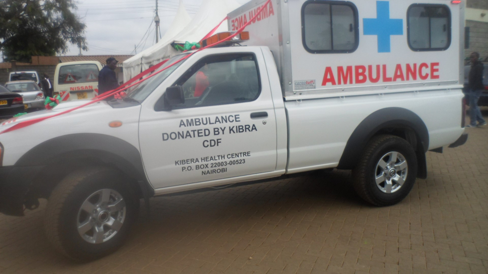 Ambulance donated as a result of community demand