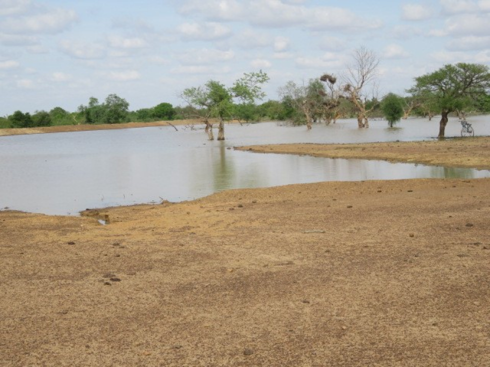 Retenue d'eau du village de Tantako