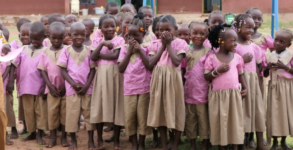 Grâce à l'appui de ASAP ces enfants partent à l'école de Sidi