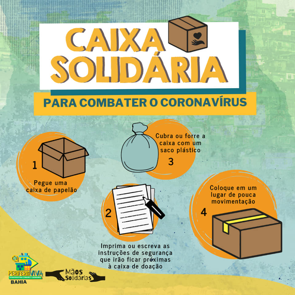 Como fazer uma caixa solidária