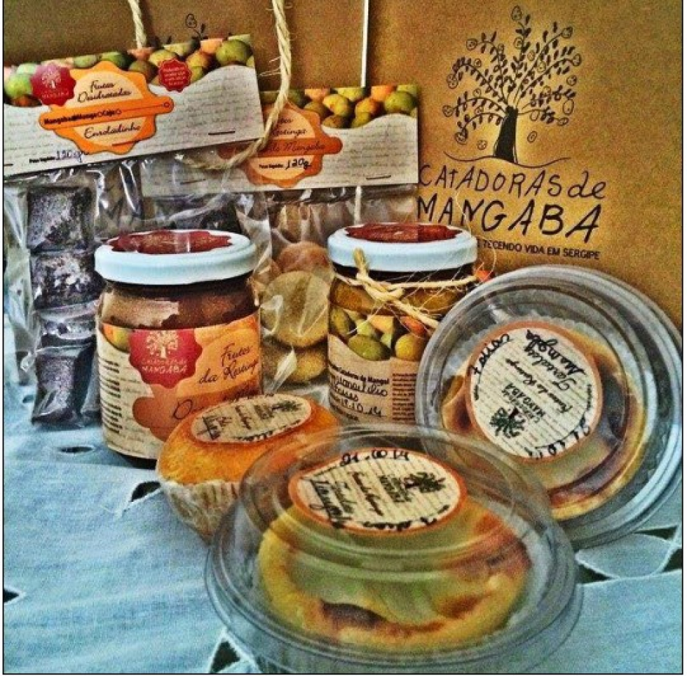 Produtos de mangaba à venda